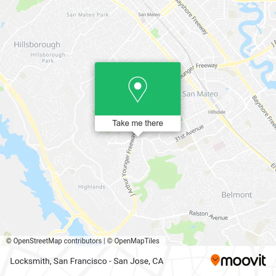 Locksmith map