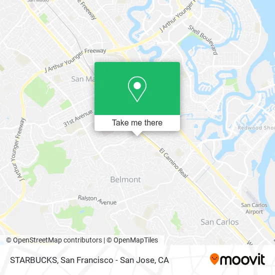 Mapa de STARBUCKS