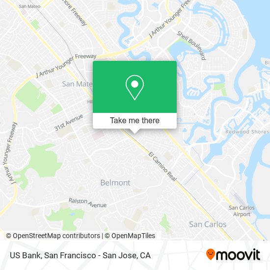 Mapa de US Bank