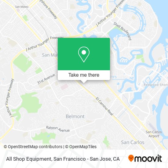 Mapa de All Shop Equipment