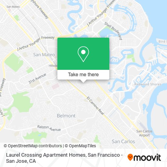 Laurel Crossing Apartment Homes map