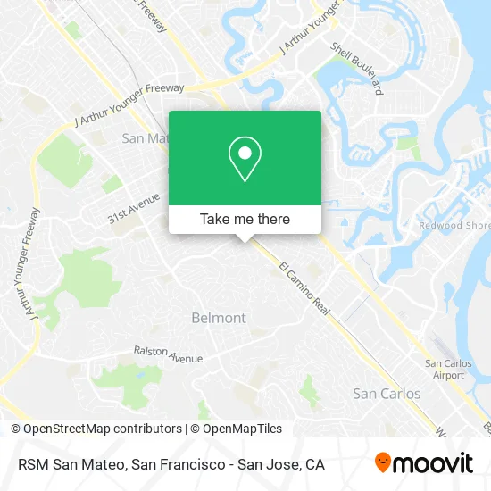 Mapa de RSM San Mateo