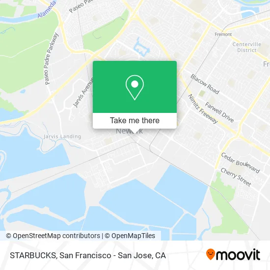 Mapa de STARBUCKS