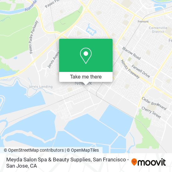 Meyda Salon Spa & Beauty Supplies map