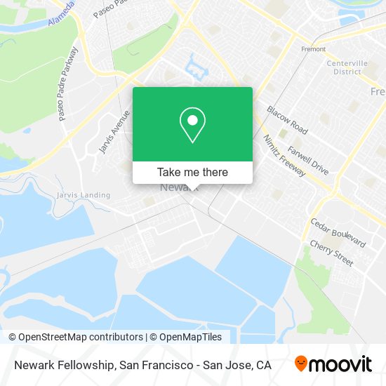 Mapa de Newark Fellowship