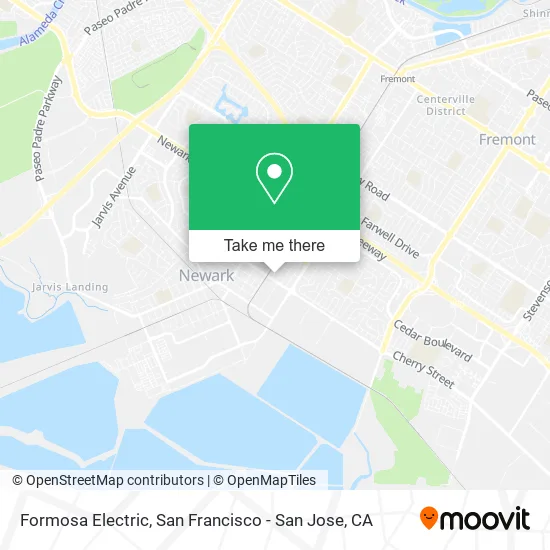 Formosa Electric map