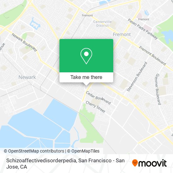 Schizoaffectivedisorderpedia map
