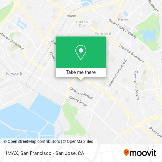 Mapa de IMAX