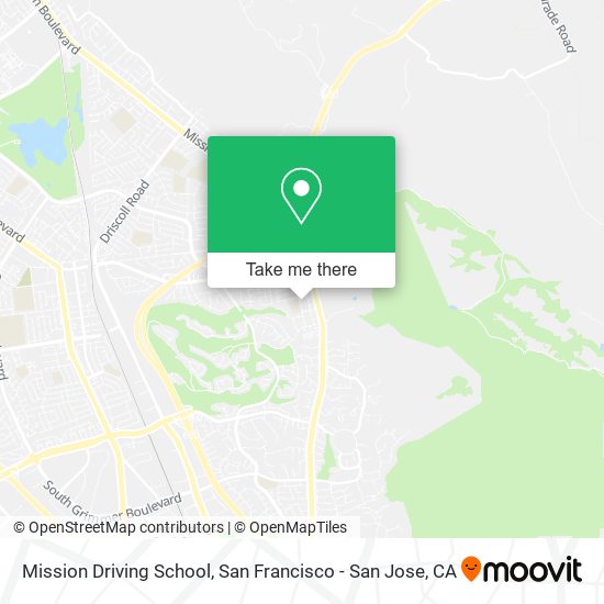 Mission Driving School map