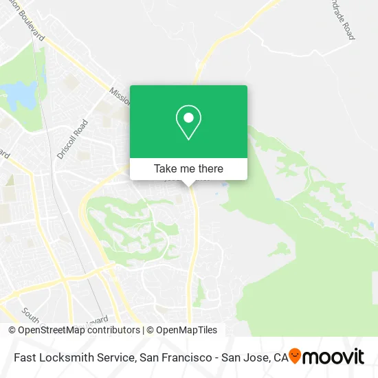 Fast Locksmith Service map