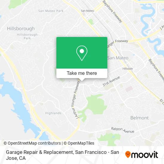 Garage Repair & Replacement map