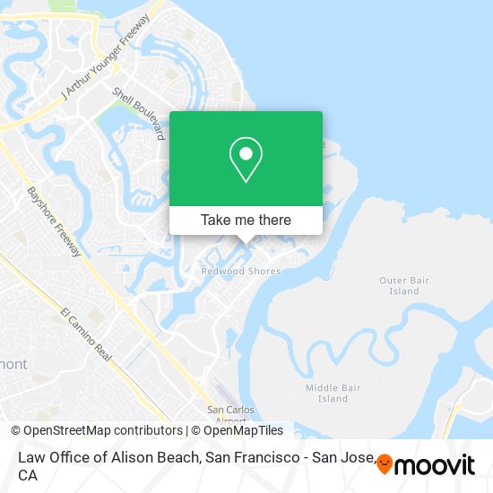 Law Office of Alison Beach map