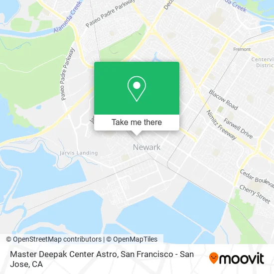 Master Deepak Center Astro map