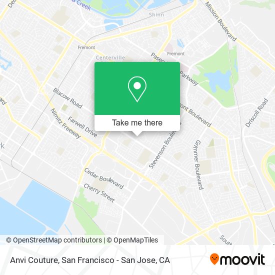 Mapa de Anvi Couture