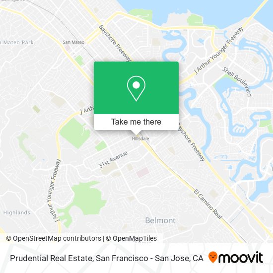 Prudential Real Estate map