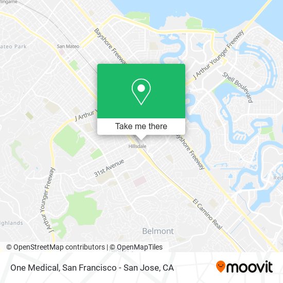 Mapa de One Medical