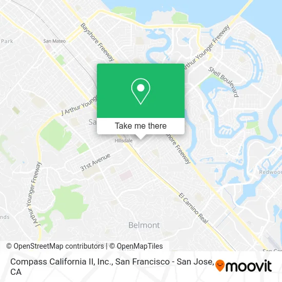 Compass California II, Inc. map