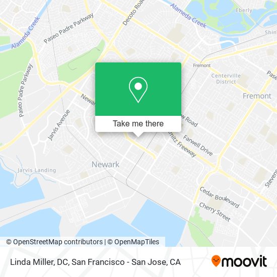 Mapa de Linda Miller, DC
