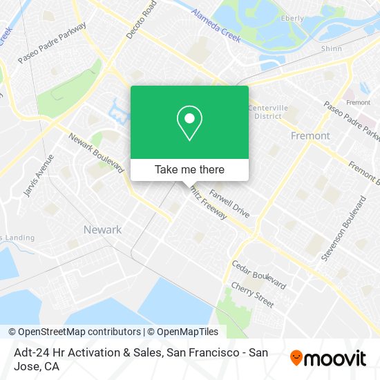 Mapa de Adt-24 Hr Activation & Sales