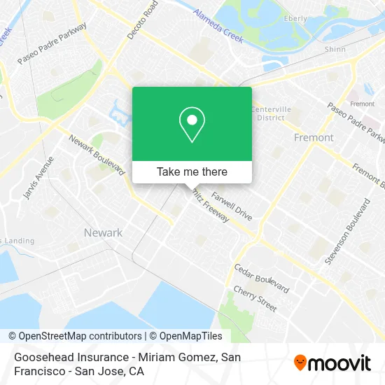 Goosehead Insurance - Miriam Gomez map