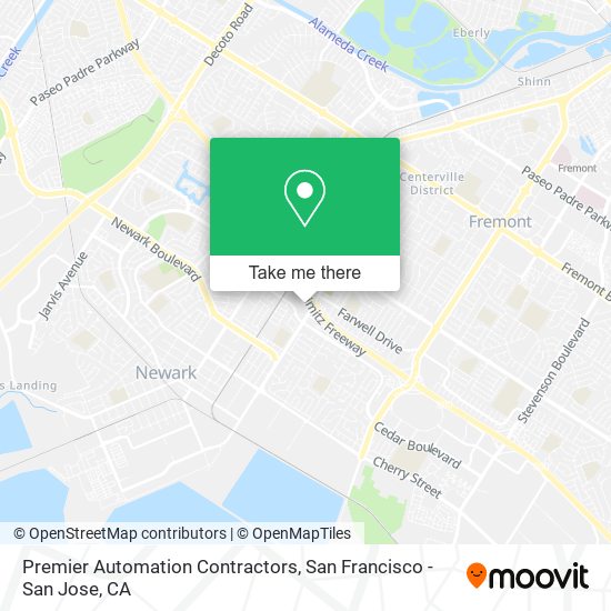 Mapa de Premier Automation Contractors
