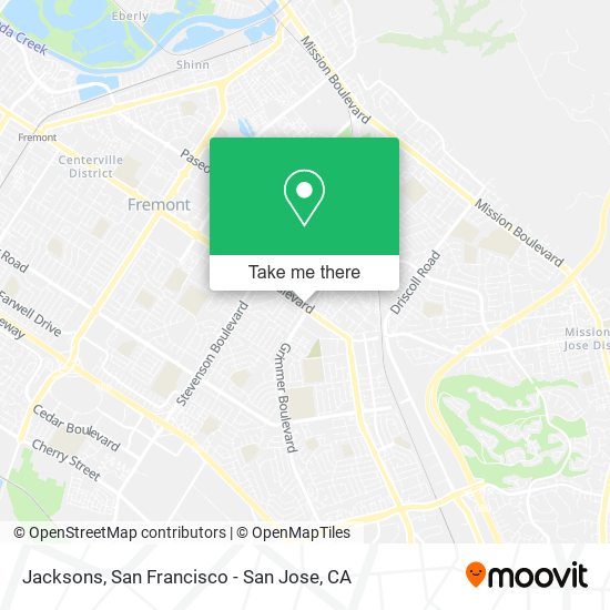 Mapa de Jacksons