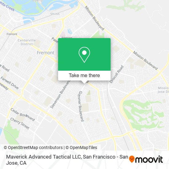 Mapa de Maverick Advanced Tactical LLC