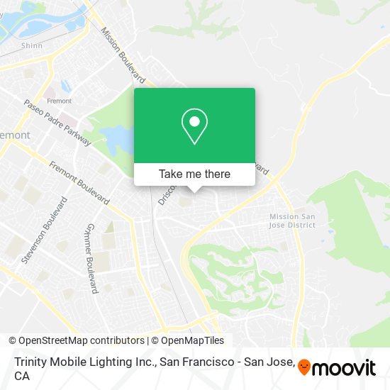 Mapa de Trinity Mobile Lighting Inc.
