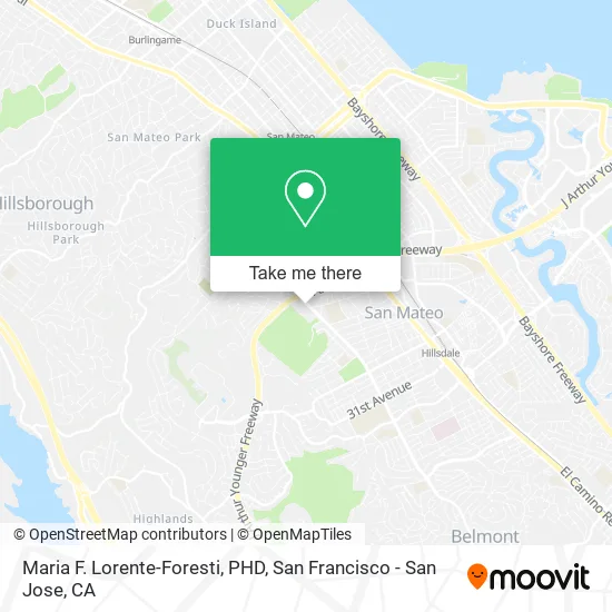 Maria F. Lorente-Foresti, PHD map