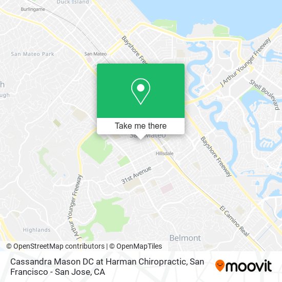 Mapa de Cassandra Mason DC at Harman Chiropractic