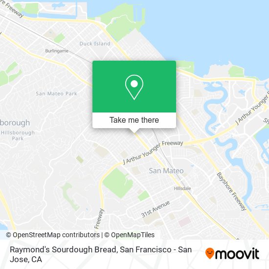 Raymond's Sourdough Bread map