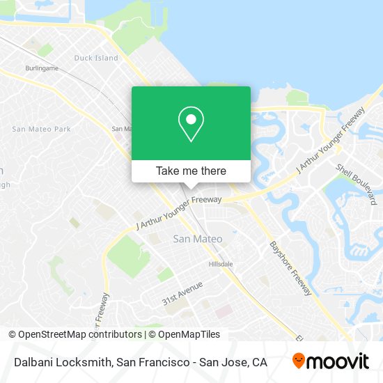 Dalbani Locksmith map