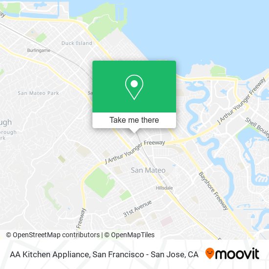 Mapa de AA Kitchen Appliance