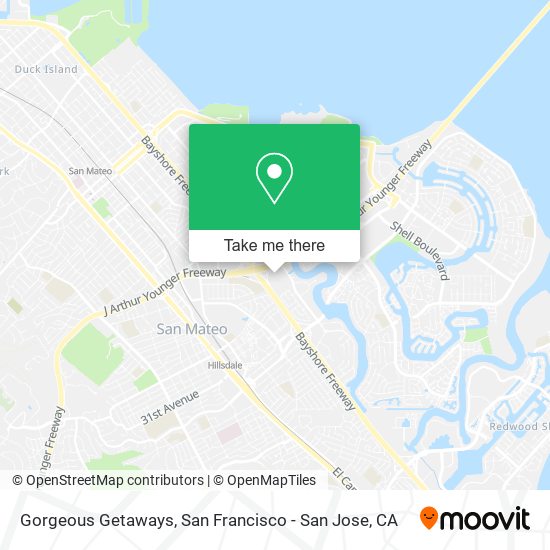Mapa de Gorgeous Getaways