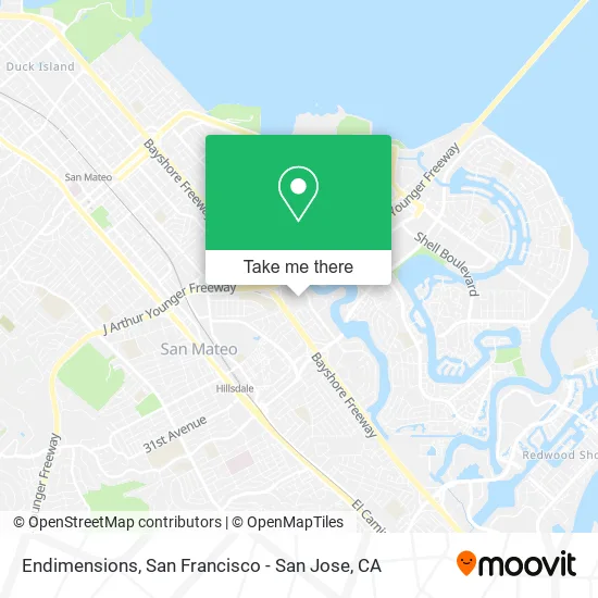 Endimensions map