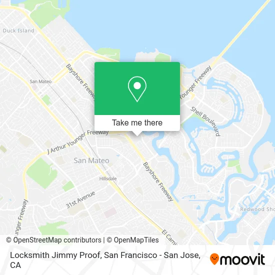 Locksmith Jimmy Proof map