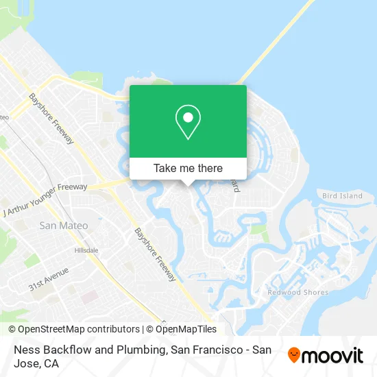 Ness Backflow and Plumbing map
