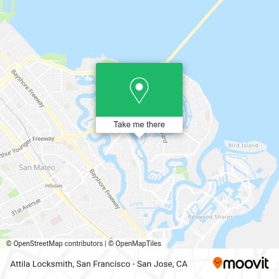 Attila Locksmith map