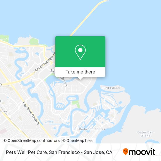 Pets Well Pet Care map