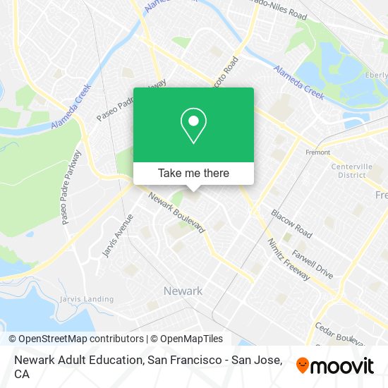 Mapa de Newark Adult Education