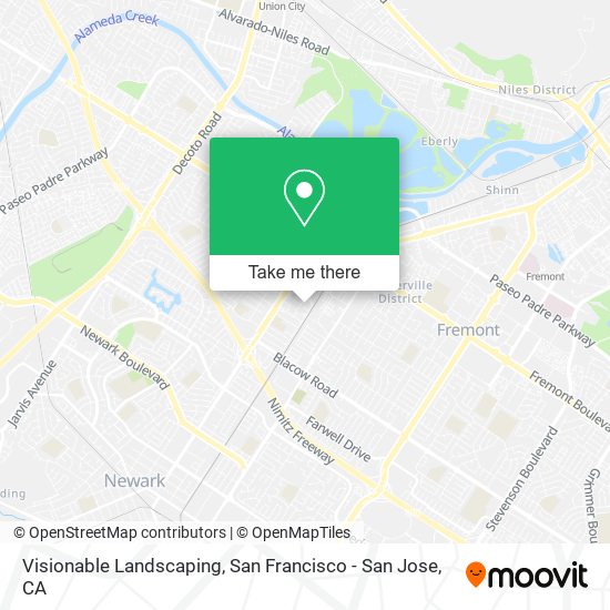 Visionable Landscaping map