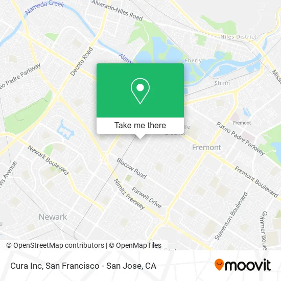 Cura Inc map