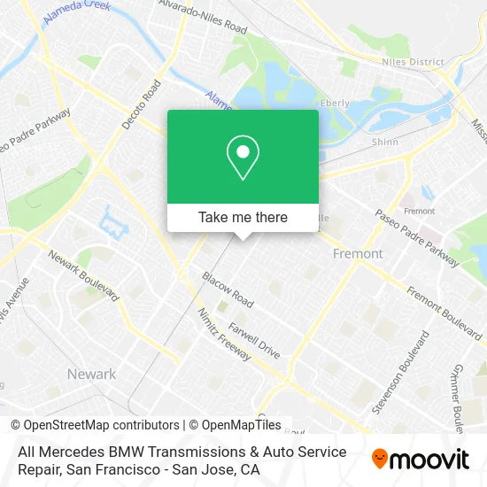 All Mercedes BMW Transmissions & Auto Service Repair map