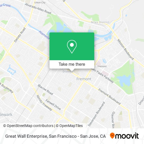 Great Wall Enterprise map