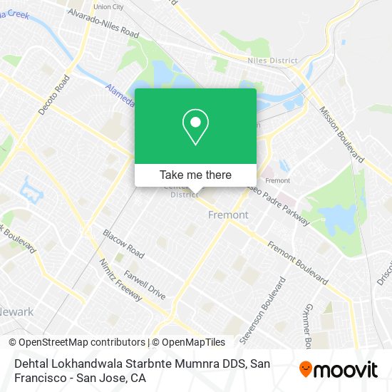 Dehtal Lokhandwala Starbnte Mumnra DDS map