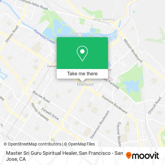Mapa de Master Sri Guru Spiritual Healer