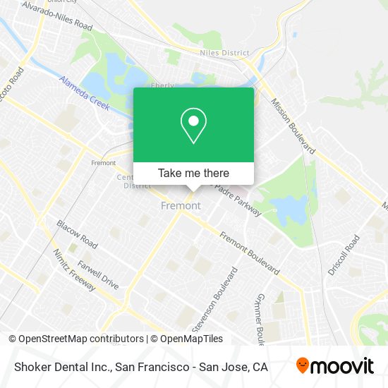 Shoker Dental Inc. map