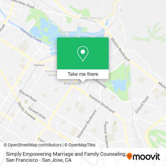 Simply Empowering Marriage and Family Counseling map