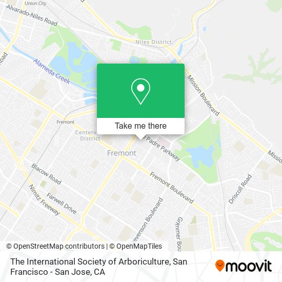 The International Society of Arboriculture map