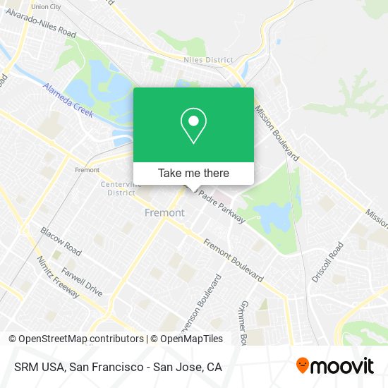 Mapa de SRM USA
